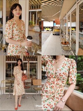 Rouje ルージュ　Laura dress 花柄　ワンピース　34 IENA Rouje | Dresses | Rouje Laura Dress | Poshmark